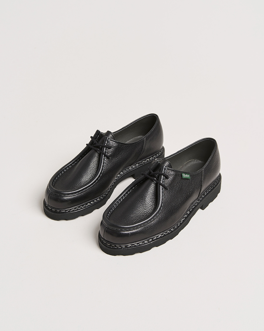 Homme | Derbies | Paraboot | Michael Derby Black Deerskin