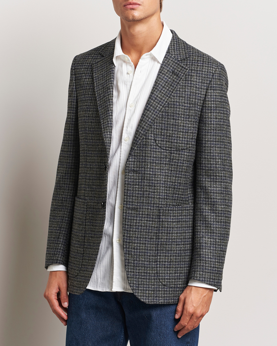 Homme |  | Sunflower | Tweed Blazer Grey Check