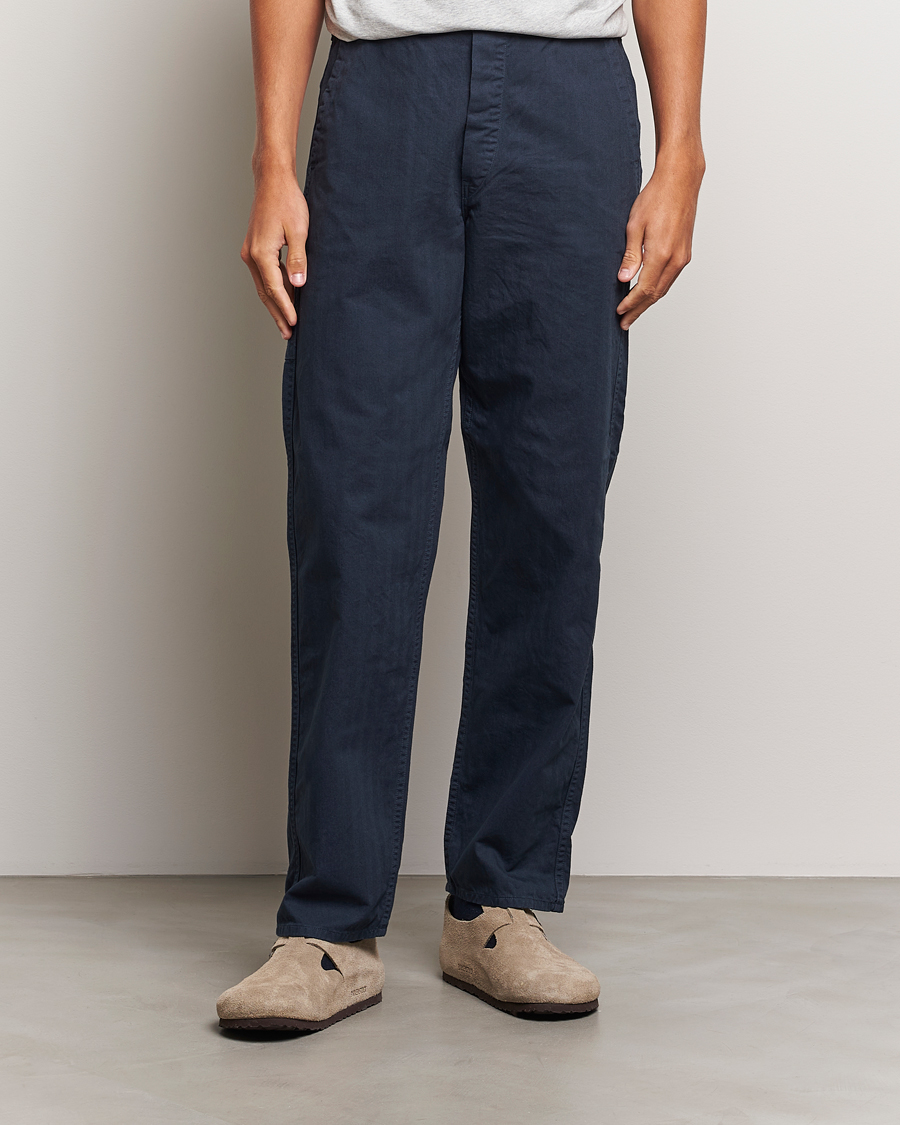 Homme |  | orSlow | French Work Pants Navy