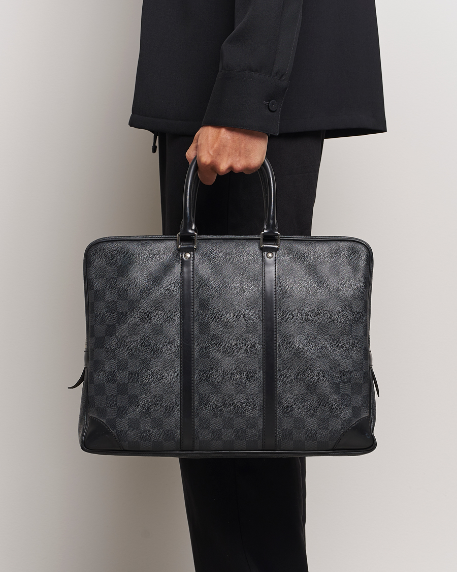 Homme | Accessoires | Louis Vuitton Pre-Owned | Porte-Documents Voyage Briefcase Damier Graphite