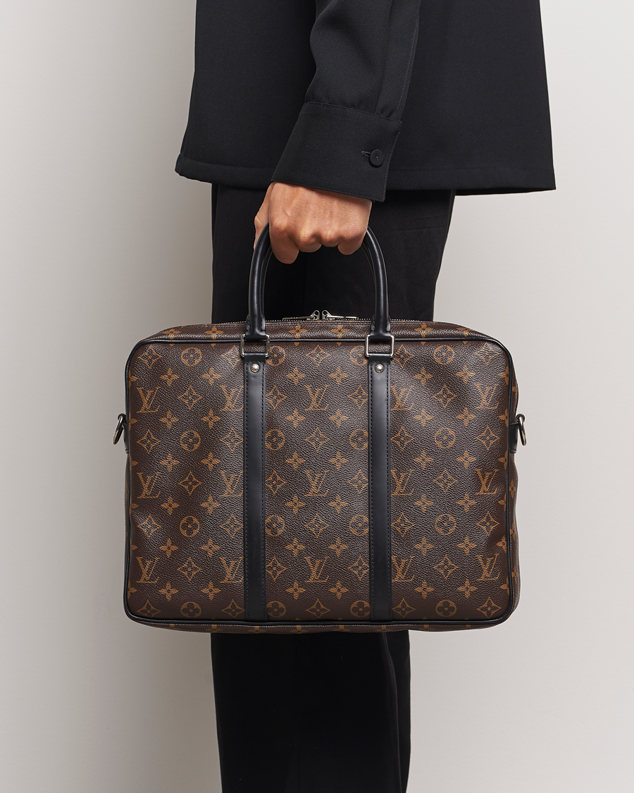 Homme | Pre-Owned & Vintage Bags | Louis Vuitton Pre-Owned | Porte-Documents Voyage Briefcase Monogram