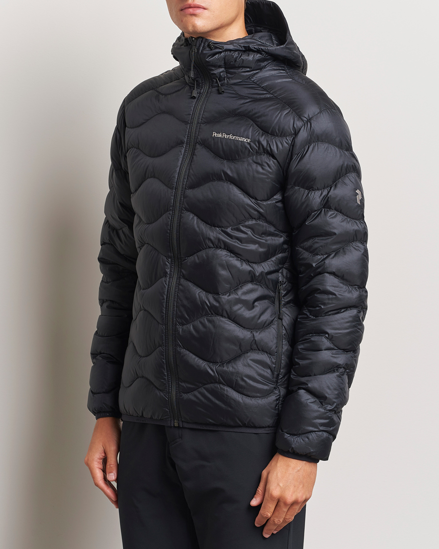 Homme |  | Peak Performance | Helium Down Hooded Jacket Black