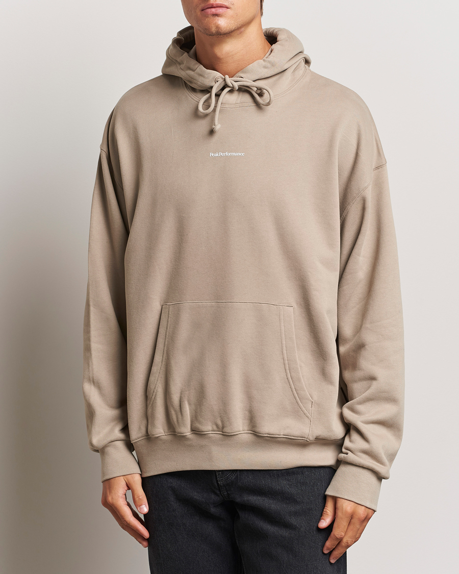 Homme | Vêtements | Peak Performance | Original Terry Hoodie Avid Beige