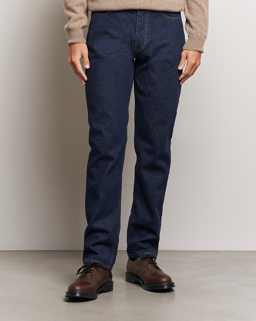 Homme |  | Sunspel | Regular Fit Jeans Rinse Wash