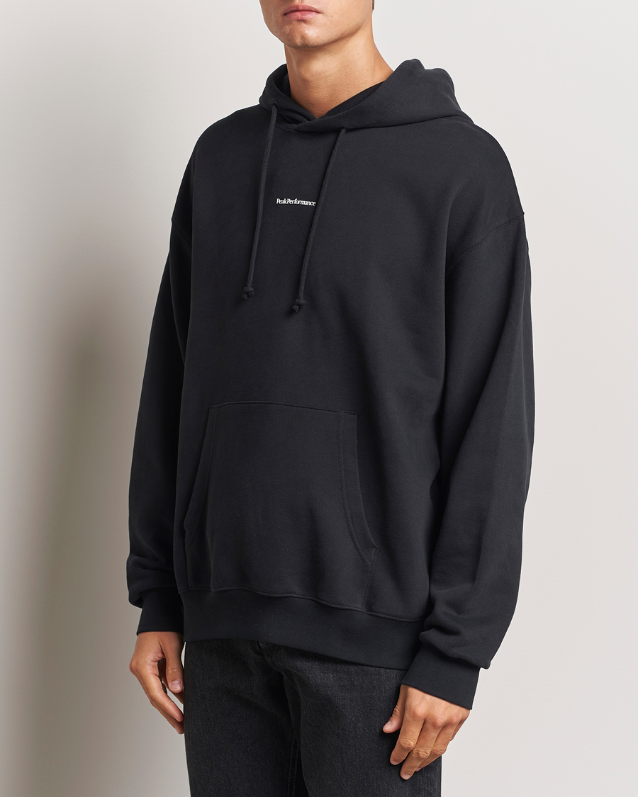 Homme | Vêtements | Peak Performance | Original Terry Hoodie Black