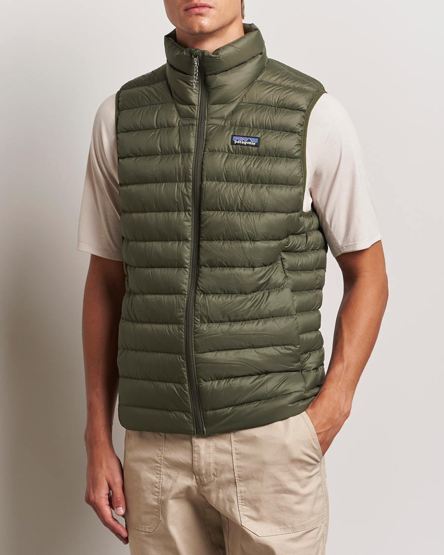 Homme | Vestes D'Automne | Patagonia | Down Sweater Vest Pine Needle Green