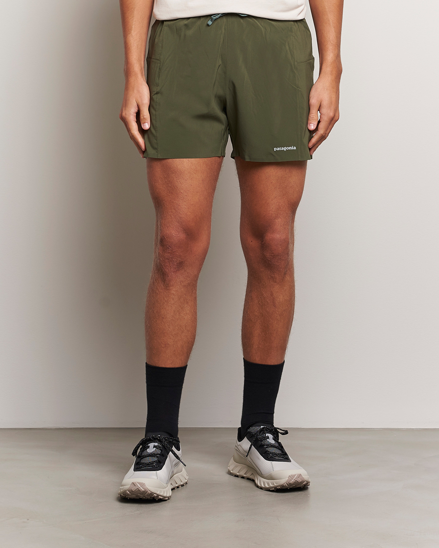 Homme |  | Patagonia | Strider Pro Shorts 5inch Pine Needle Green