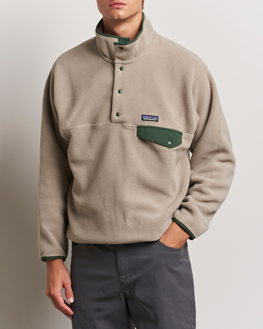 Homme | Pulls Et Tricots | Patagonia | Synch Snap T Half Zip Fleece Seabird Grey