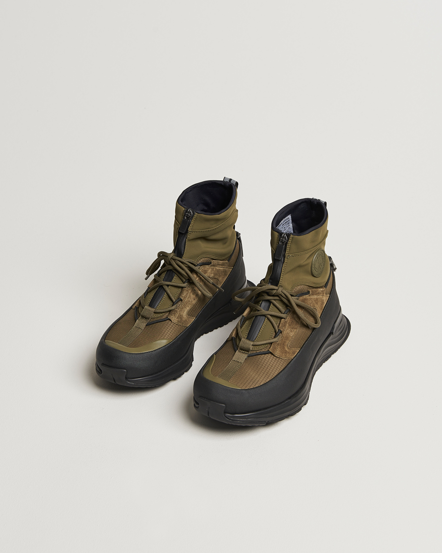 Homme |  | Canada Goose | Glacier Trail Sneaker High Military Green