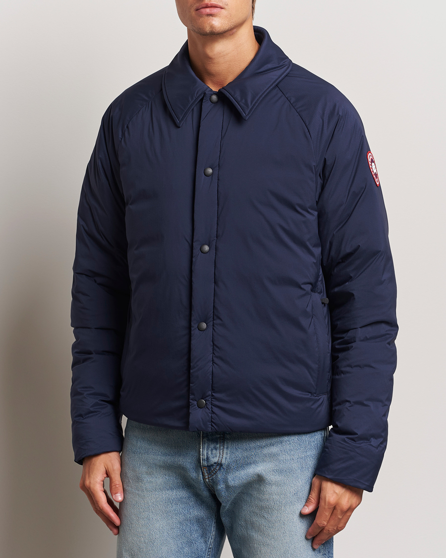 Homme |  | Canada Goose | Lodge Coach Jacket Atlantic Navy