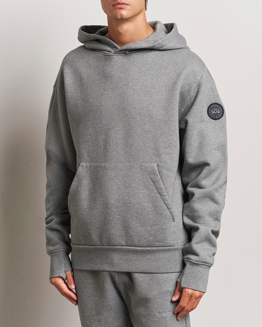 Homme |  | Canada Goose Black Label | Tobermory Heavyweight Hoody Stone Heather