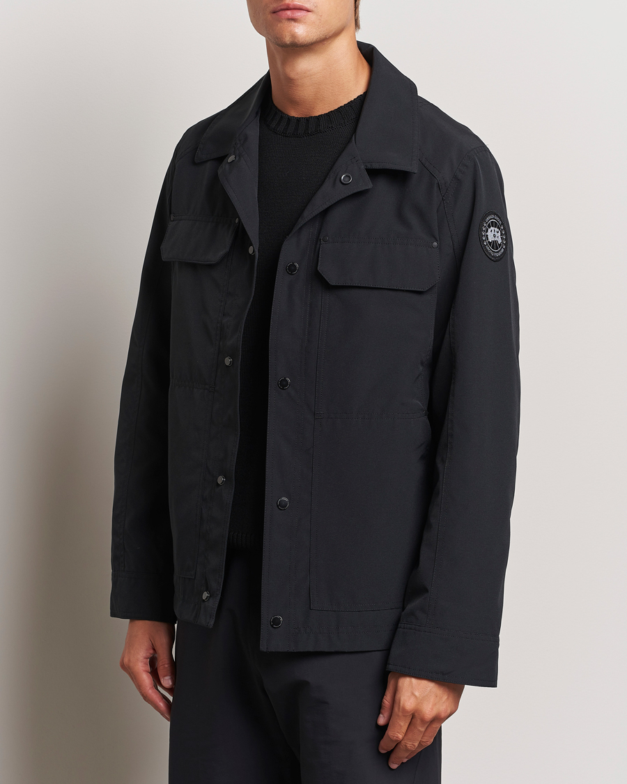 Homme |  | Canada Goose Black Label | Burnaby Chore Jacket Black