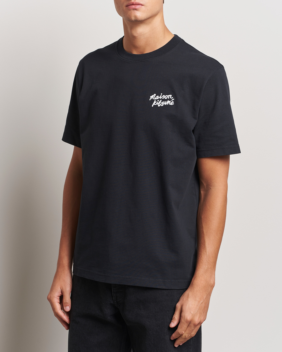 Homme |  | Maison Kitsuné | Mini Handwriting T-shirt Black