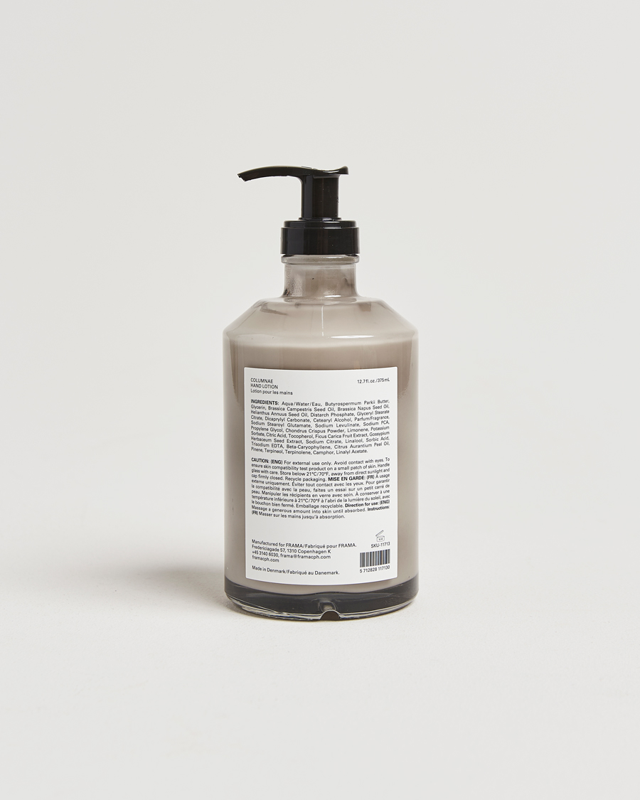 Homme |  | Frama | Columnae Hand Lotion 375ml 