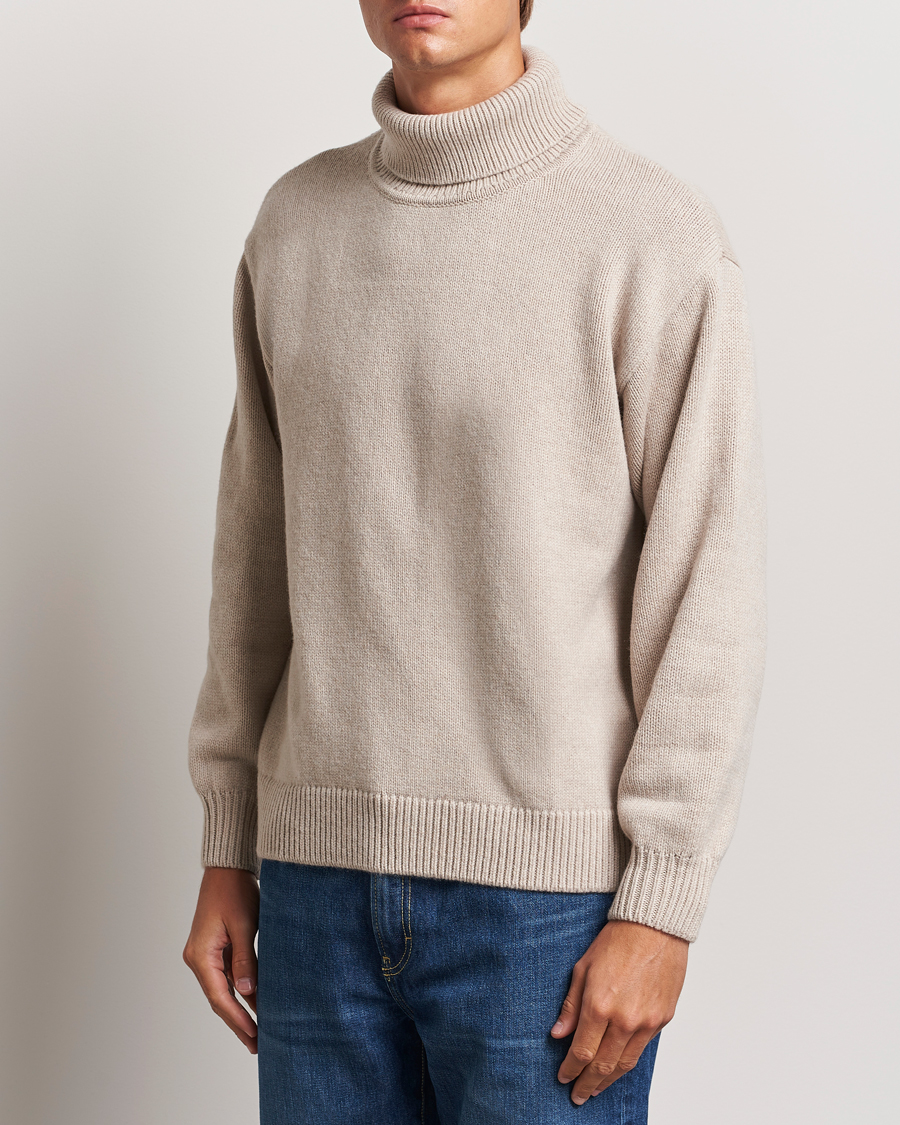 Homme |  | Colorful Standard | Merino Wool Turtleneck Ivory White