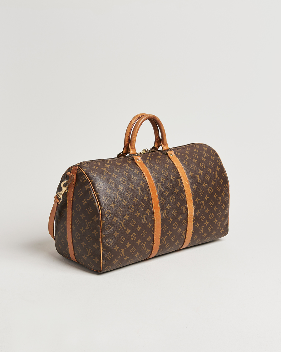 Homme |  | Louis Vuitton Pre-Owned | Keepall Bandoulière 50 Monogram