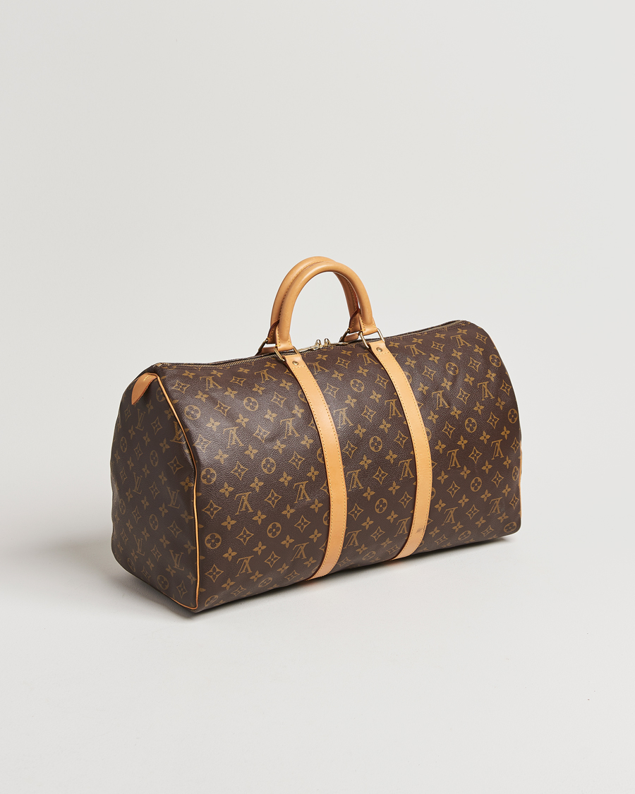 Homme |  | Louis Vuitton Pre-Owned | Keepall 50 Bag Monogram 