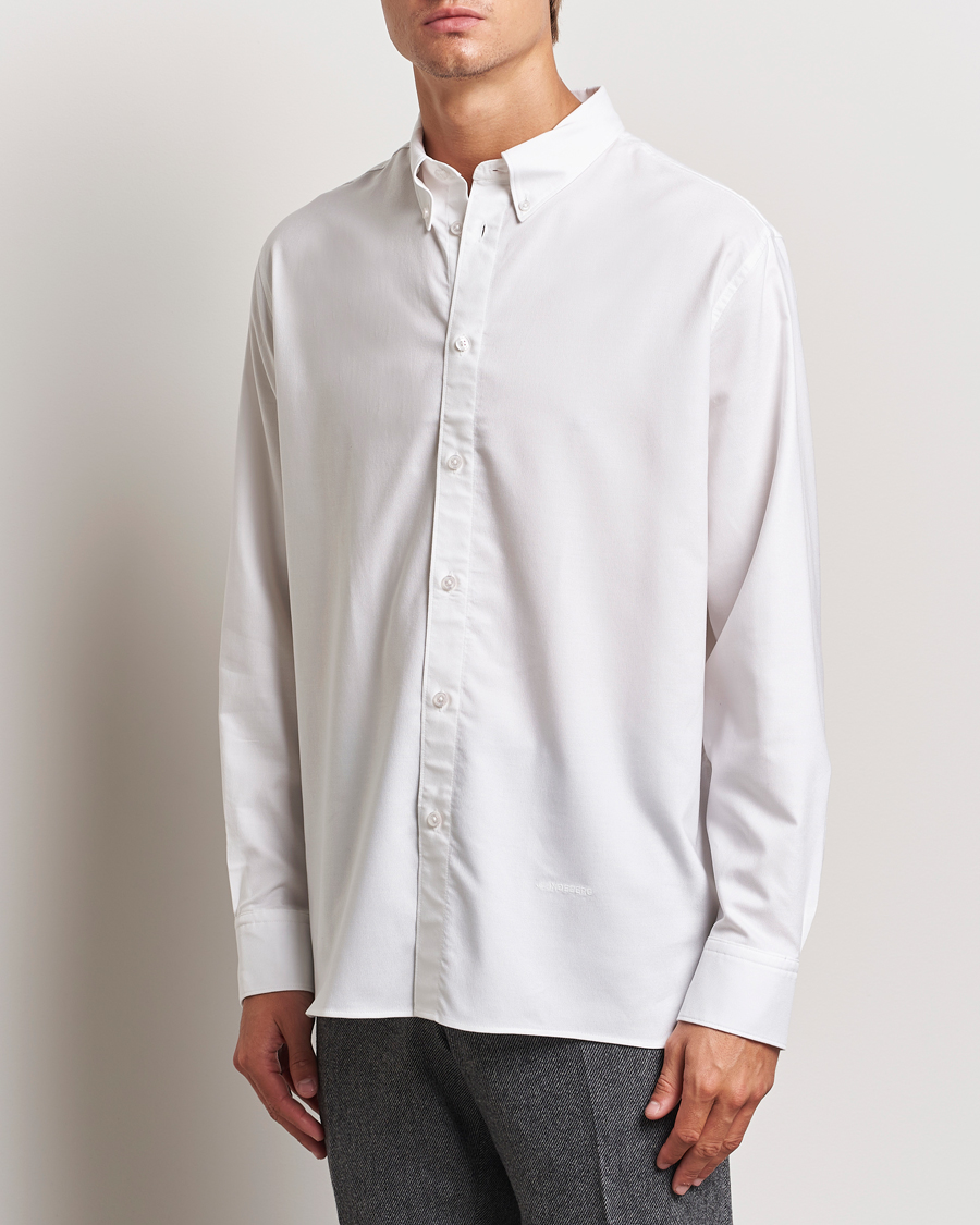 Homme |  | J.Lindeberg | Regular Stretch Oxford Shirt White