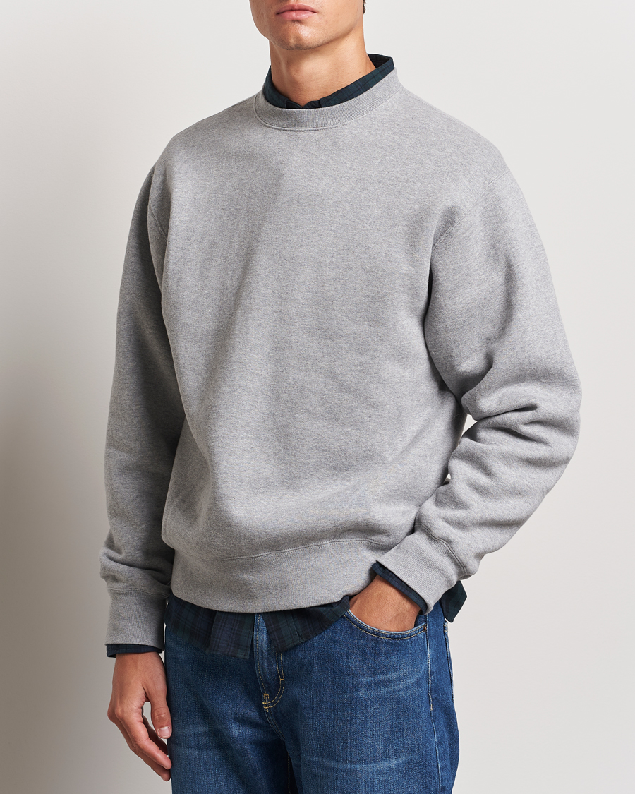 Homme |  | BEAMS PLUS | Japanese Cotton Sweatshirt Grey