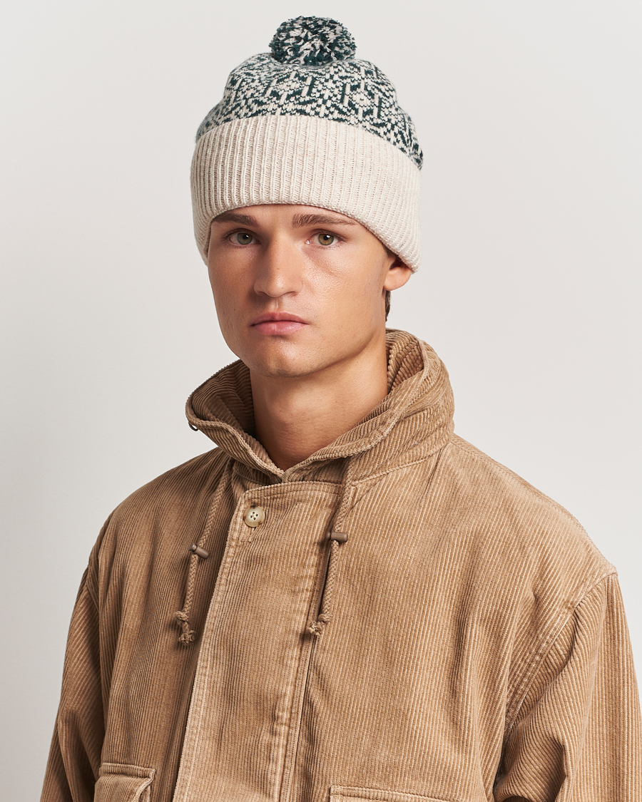 Homme |  | BEAMS PLUS | Rag Watch Cap Off White