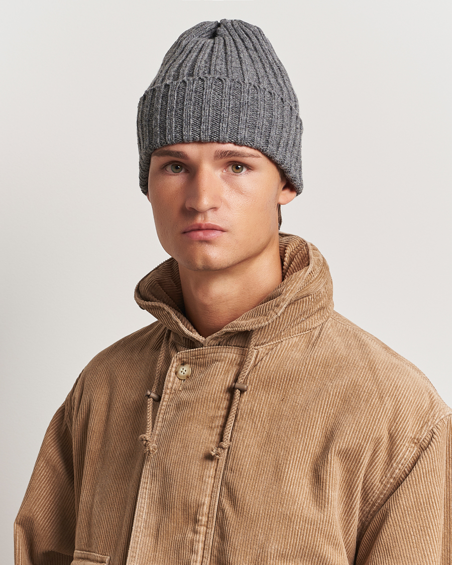 Homme |  | BEAMS PLUS | Wool Watch Cap Grey