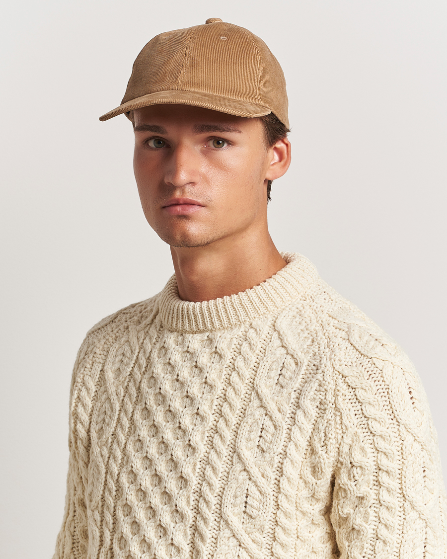 Homme |  | BEAMS PLUS | Corduroy Cap Beige