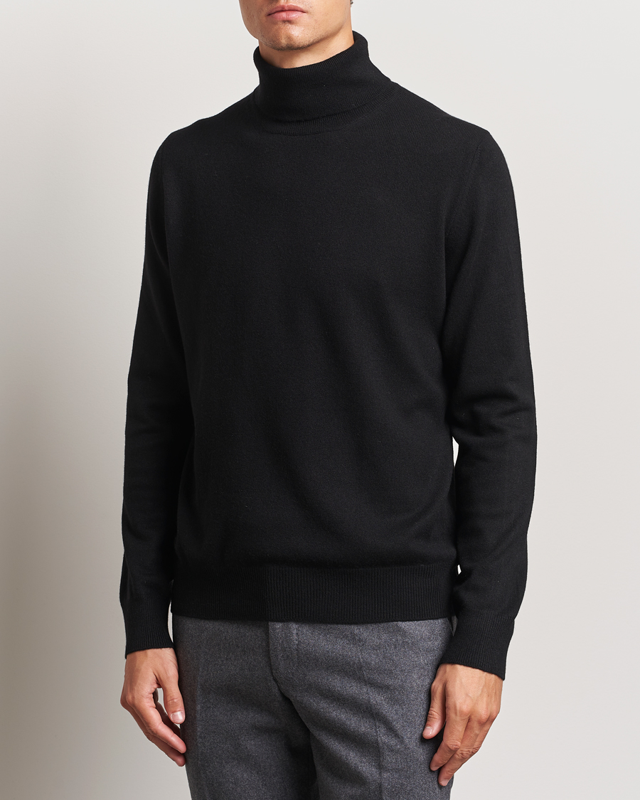 Homme |  | Gran Sasso | Wool/Cashmere Rollneck Black