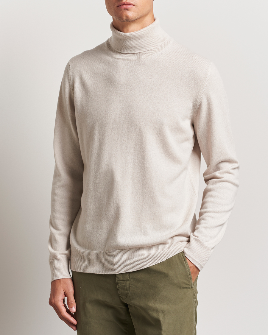 Homme |  | Gran Sasso | Wool/Cashmere Rollneck Cream