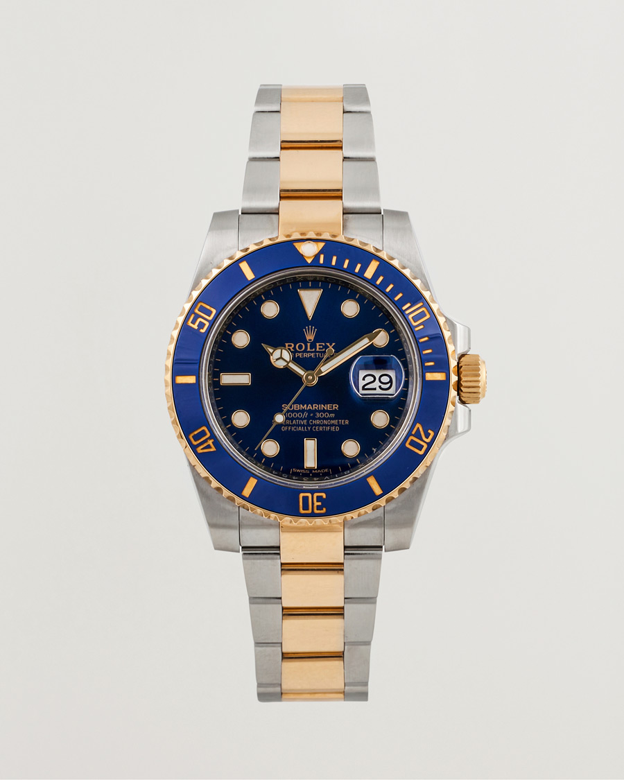 Homme | Rolex Pre-Owned Submariner Date G/S 116613 Silver | Rolex Pre-Owned | Submariner Date G/S 116613 Silver