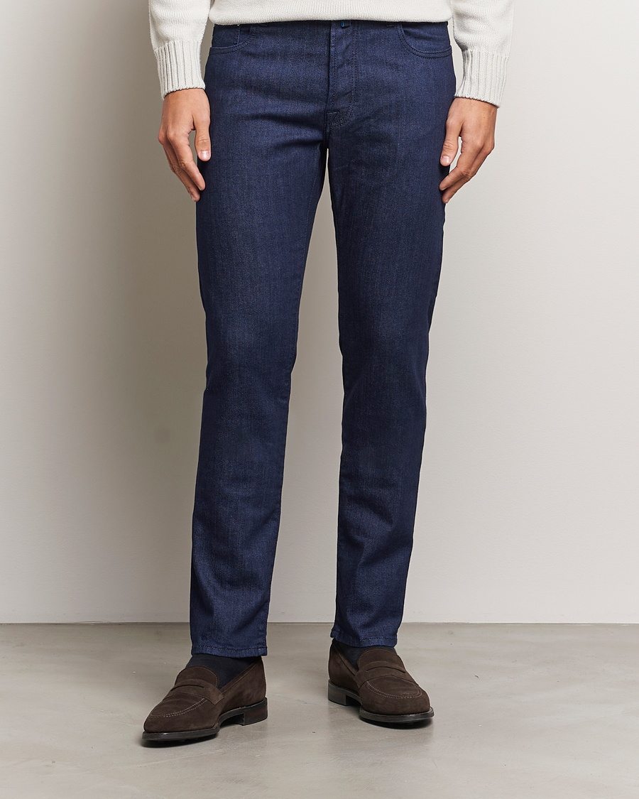 Homme |  | Jacob Cohën | Bard 688 Slim Fit Stretch Jeans Dark Tonal Wash