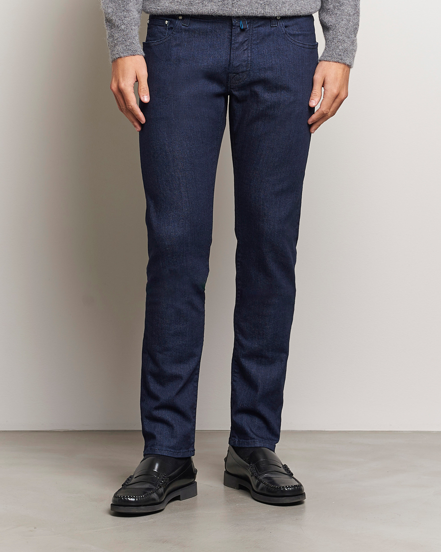 Homme |  | Jacob Cohën | Nick 622 Slim Fit Stretch Jeans Dark Tonal Wash