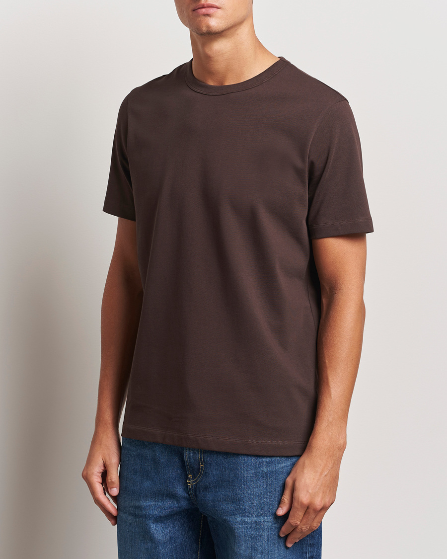 Homme |  | A Day\'s March | Heavyweight T-Shirt Dark Chocolate