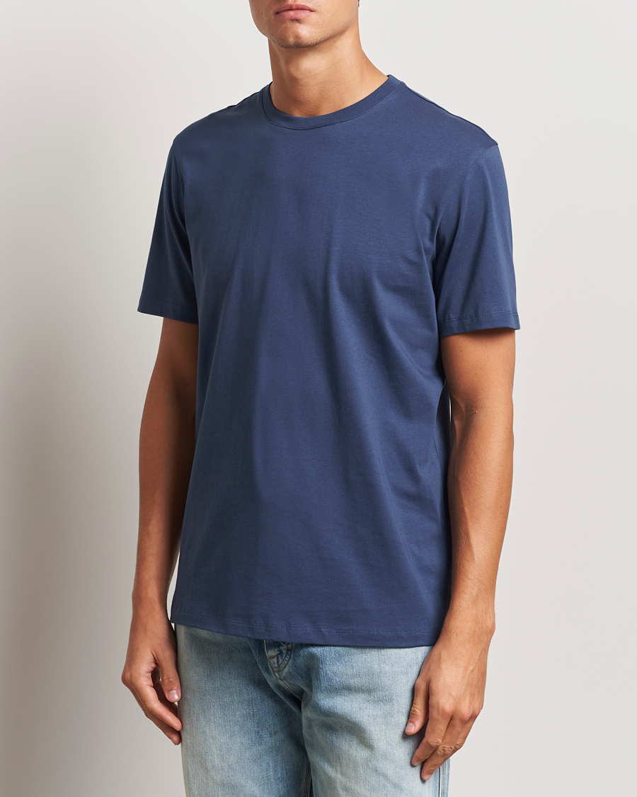 Homme |  | A Day\'s March | Midweight T-Shirt Brewers Blue