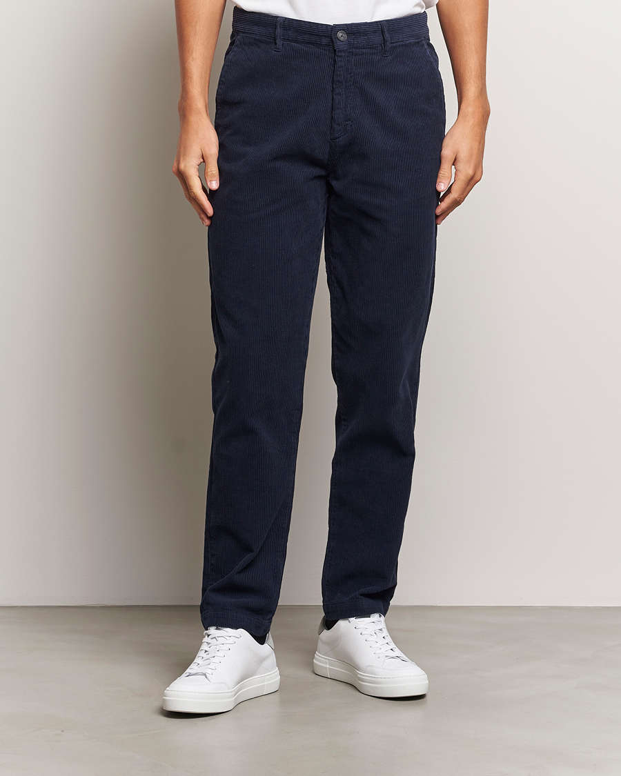 Homme |  | A Day\'s March | Miller Corduroy Trousers Navy