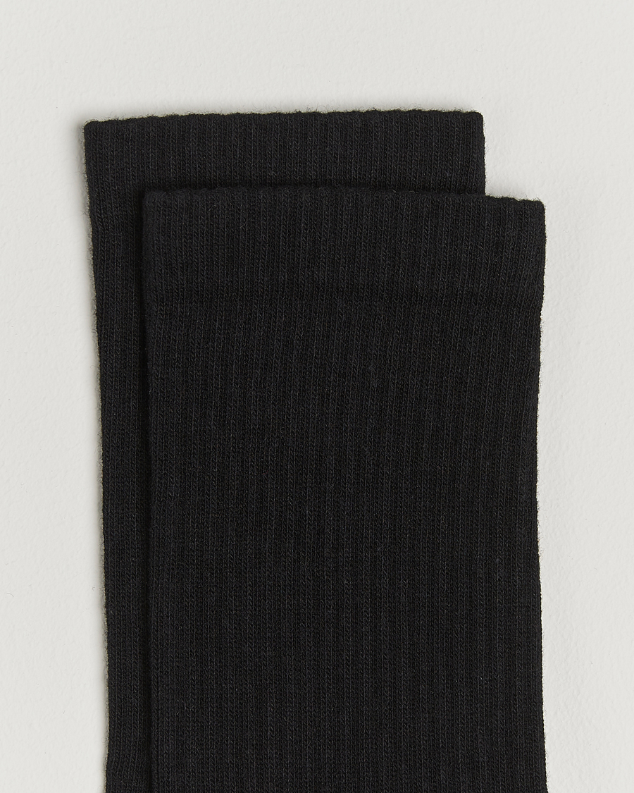 Homme |  | Sweyd | Crew Cotton Socks Black