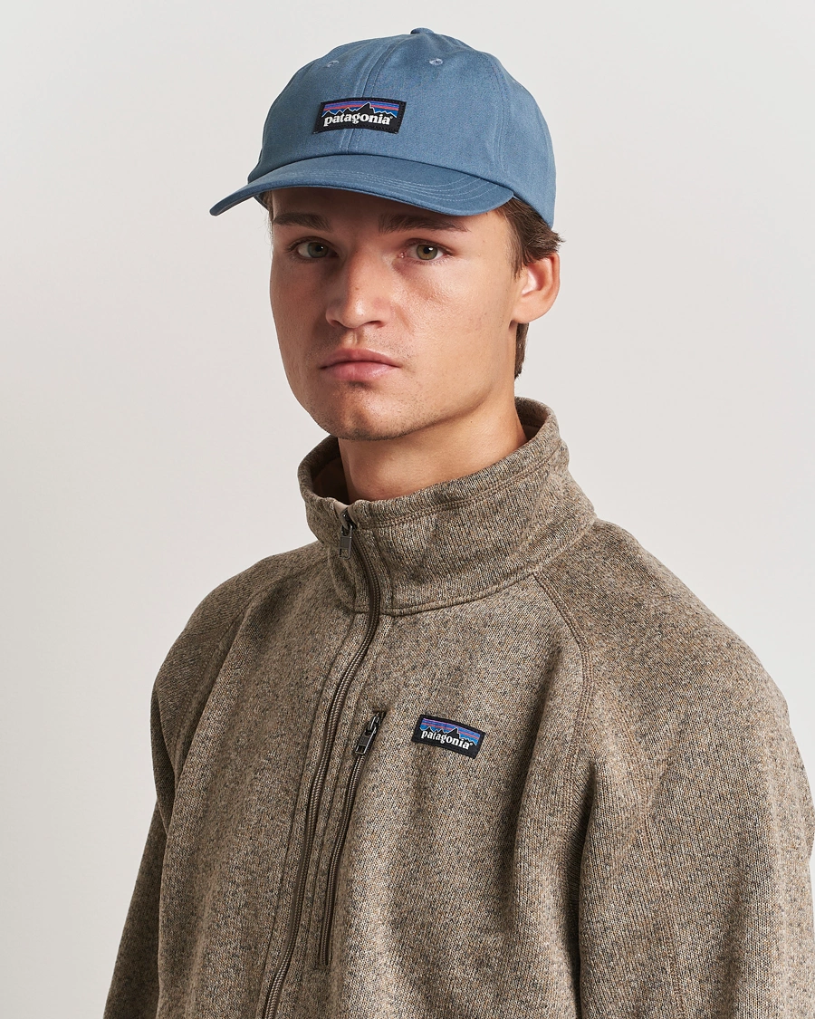 Homme |  | Patagonia | P-6 Label Trad Cap Utility Blue