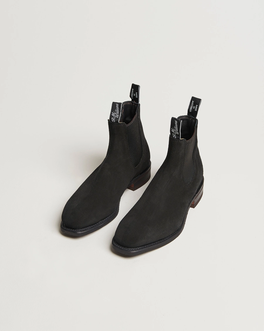 Homme |  | R.M.Williams | Comfort Craftsman G Boot Black Suede