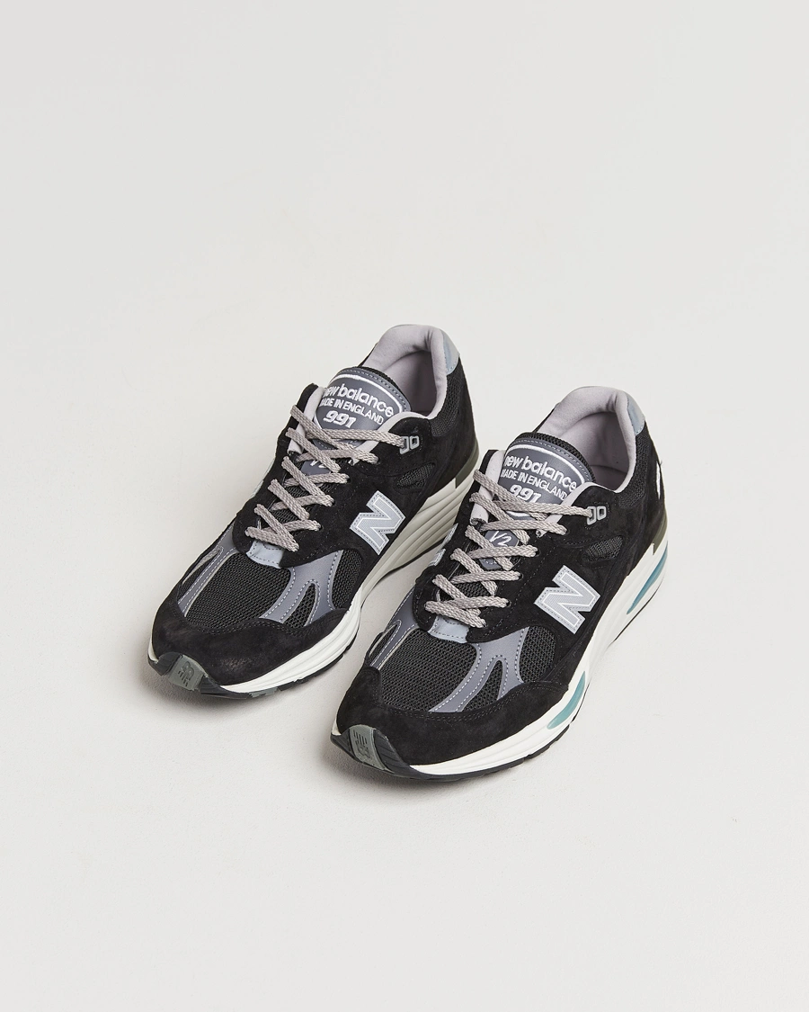 Homme | Baskets Noires | New Balance Made In US & UK | New Balance Made In UK U991V2 Sneakers Black