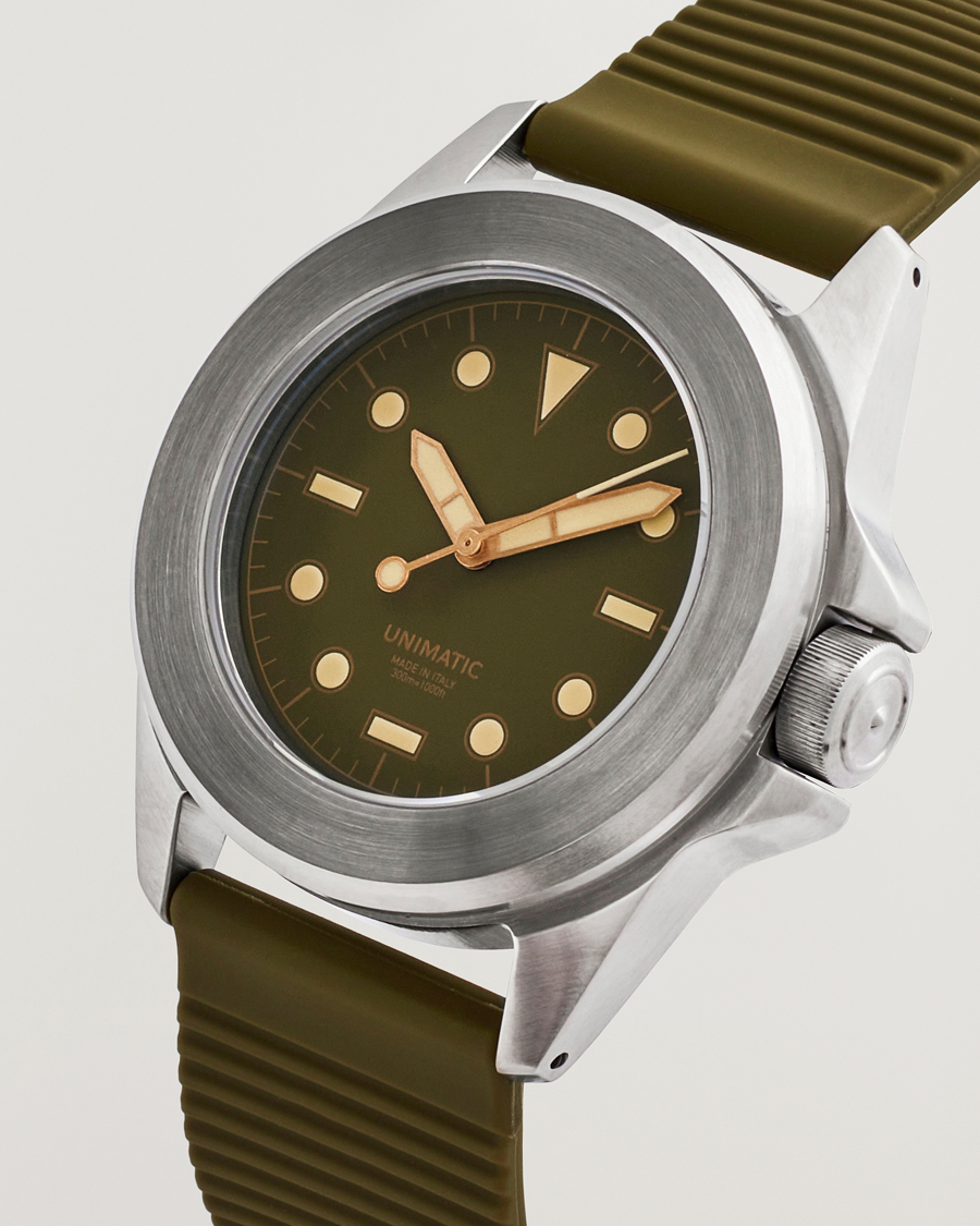 Homme |  | UNIMATIC | Modello Quattro - Limited Watch Olive