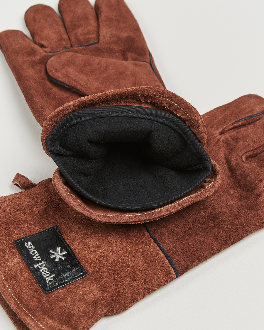 Homme |  | Snow Peak | Fireside Gloves Brown