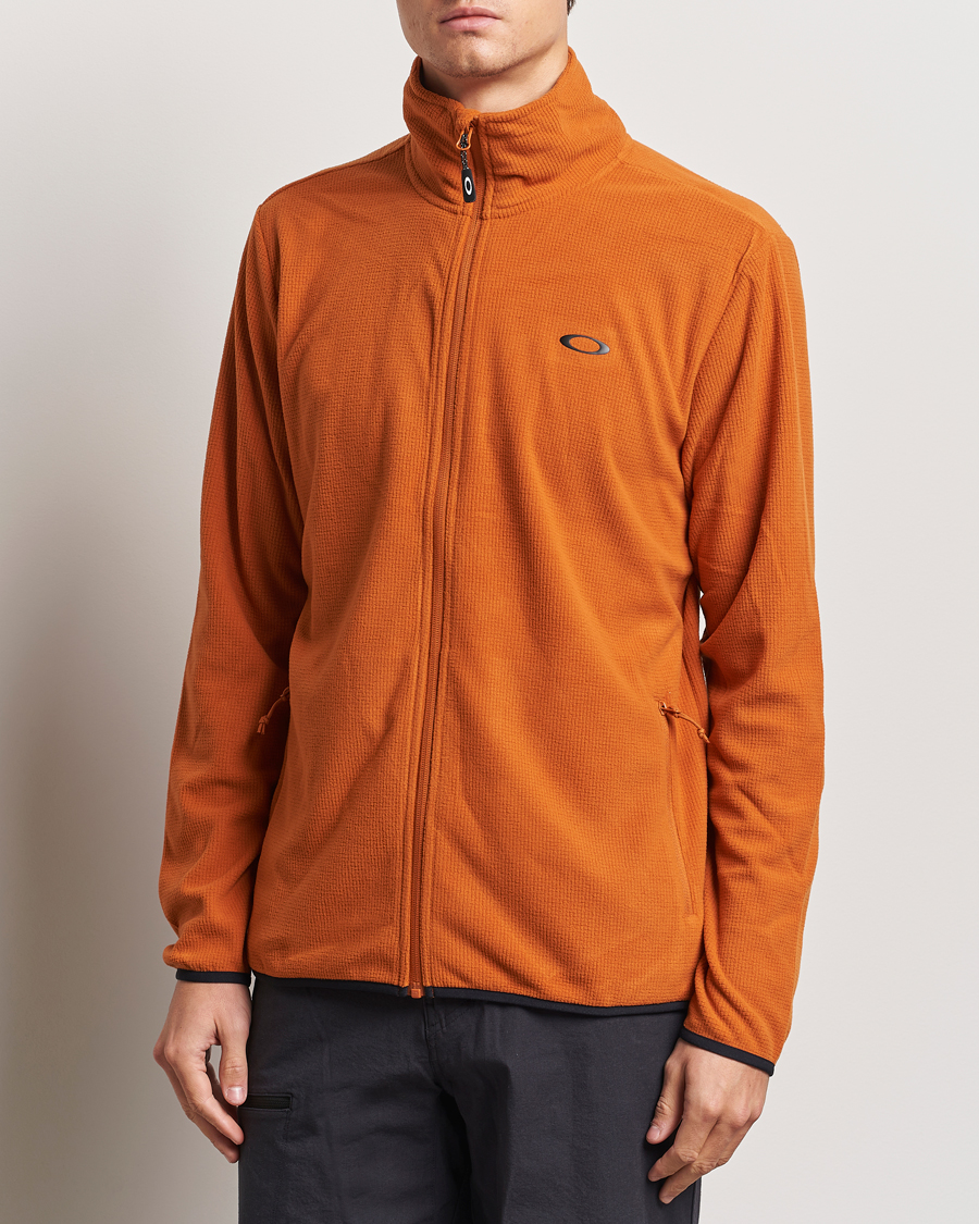 Homme |  | Oakley | Alpine Full Zip Sweatshirt Ginger