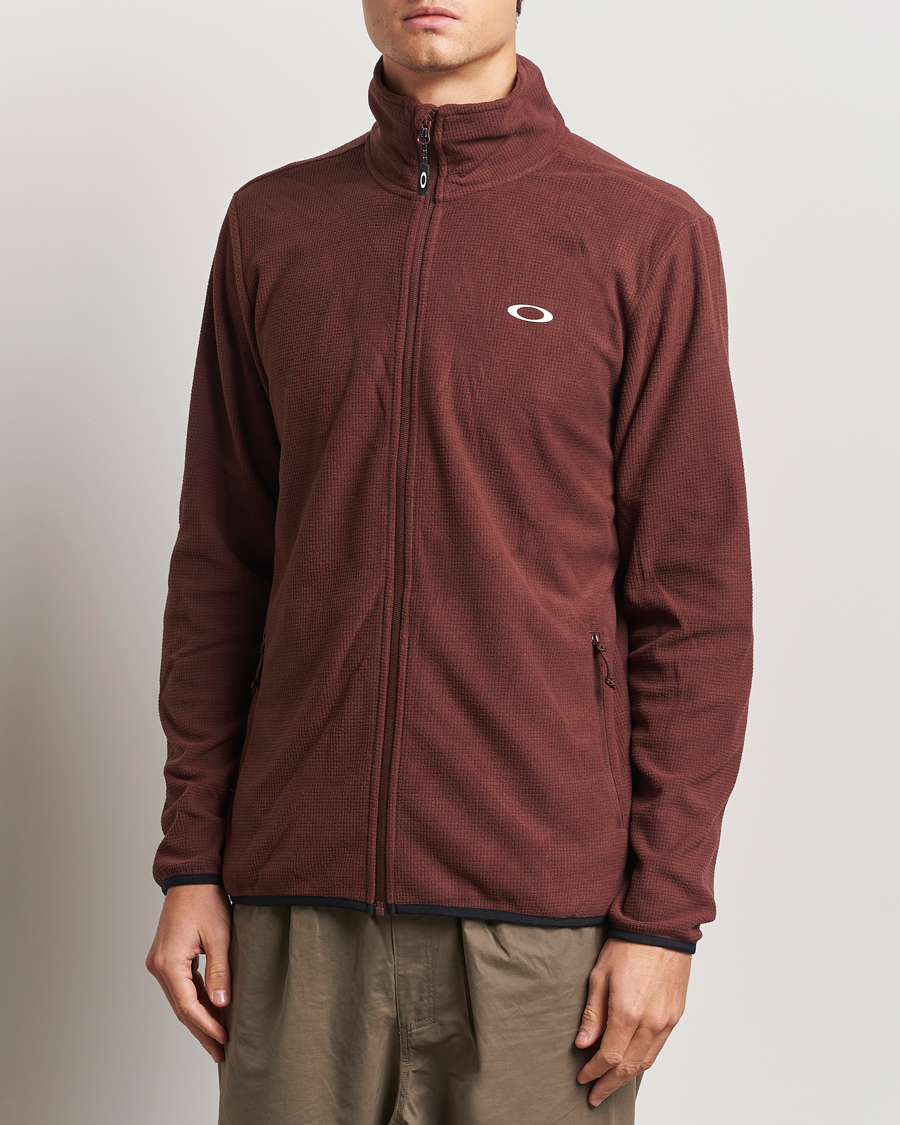 Homme |  | Oakley | Alpine Full Zip Sweatshirt Grenache