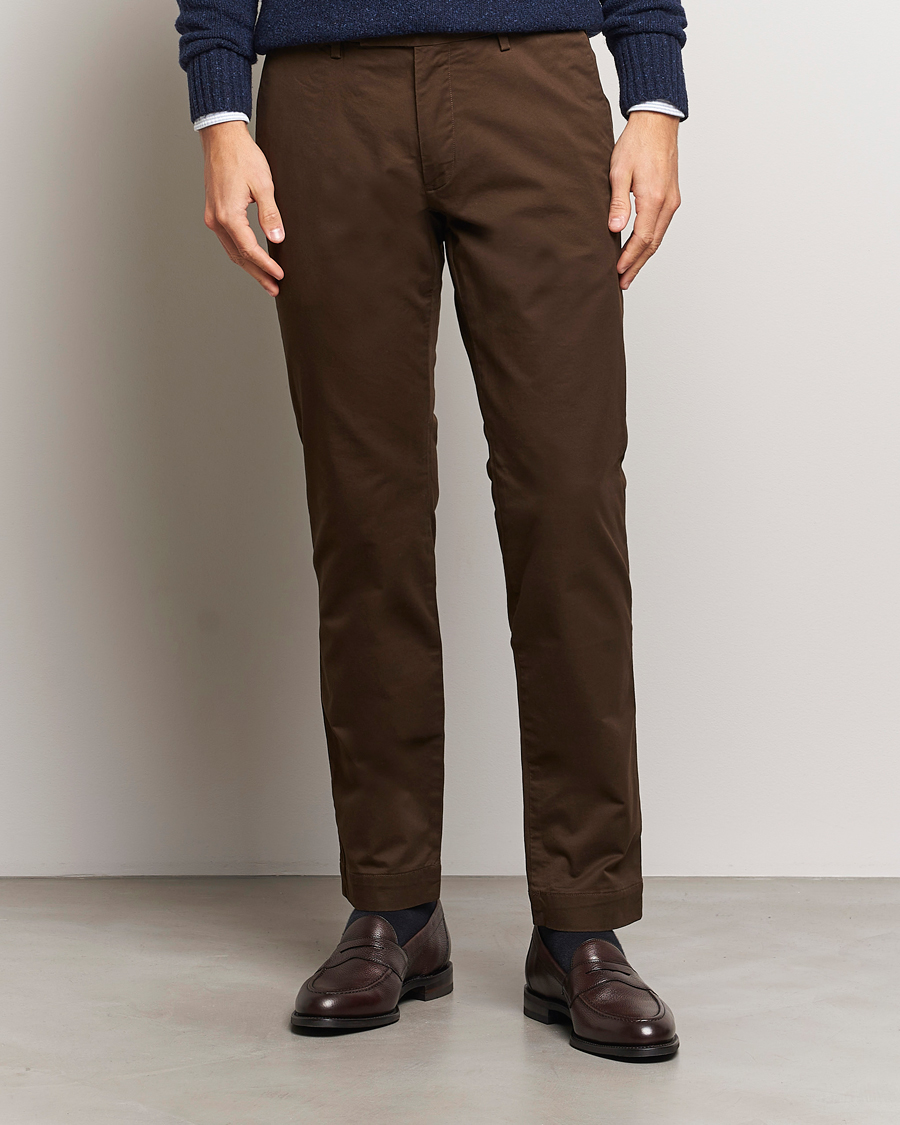 Homme |  | Polo Ralph Lauren | Slim Fit Stretch Chinos Dark Brown