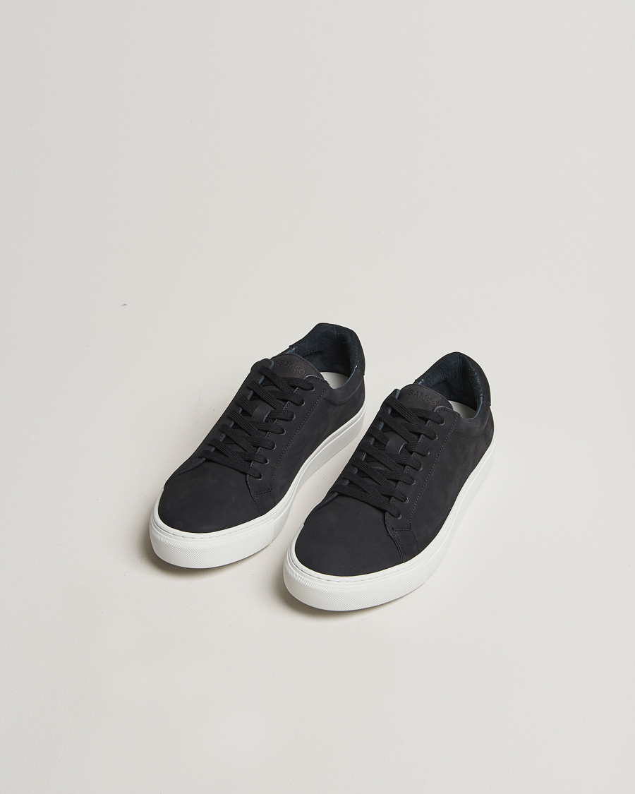 Homme |  | Samsøe Samsøe | Saharry Nubuck Sneakers Salute Navy