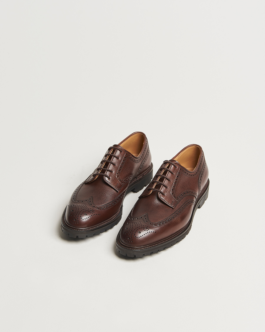 Homme |  | Crockett & Jones x Tärnsjö Garveri | Crockett & Jones Pembroke Milled Grain Vibram Dark Brown