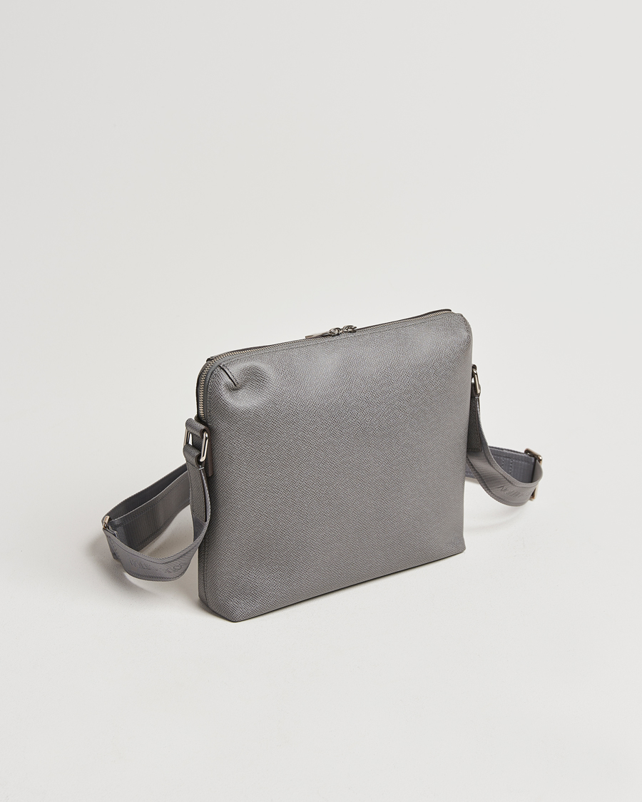 Homme |  | Louis Vuitton Pre-Owned | Gray Taiga PM Messenger Bag Grigori