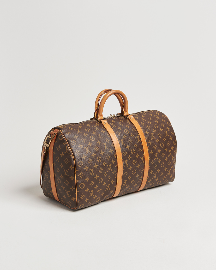 Homme |  | Louis Vuitton Pre-Owned | Keepall Bandoulière 50 Monogram 