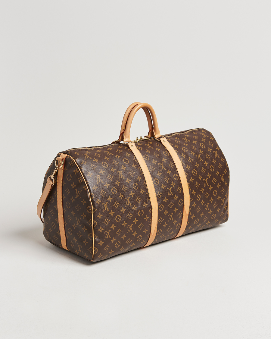 Homme |  | Louis Vuitton Pre-Owned | Keepall Bandoulière 55 Monogram 