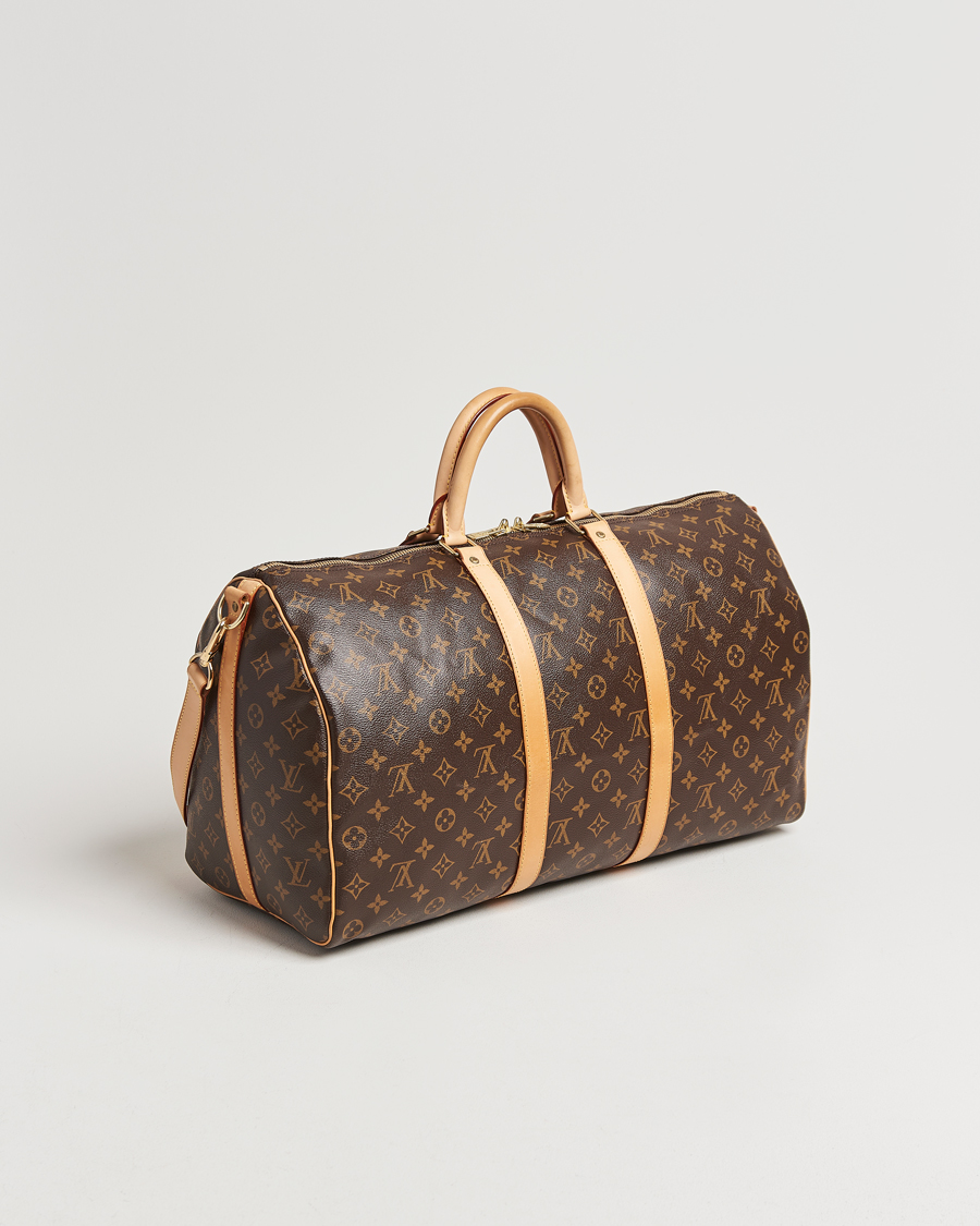 Homme |  | Louis Vuitton Pre-Owned | Keepall Bandoulière 50 Monogram 