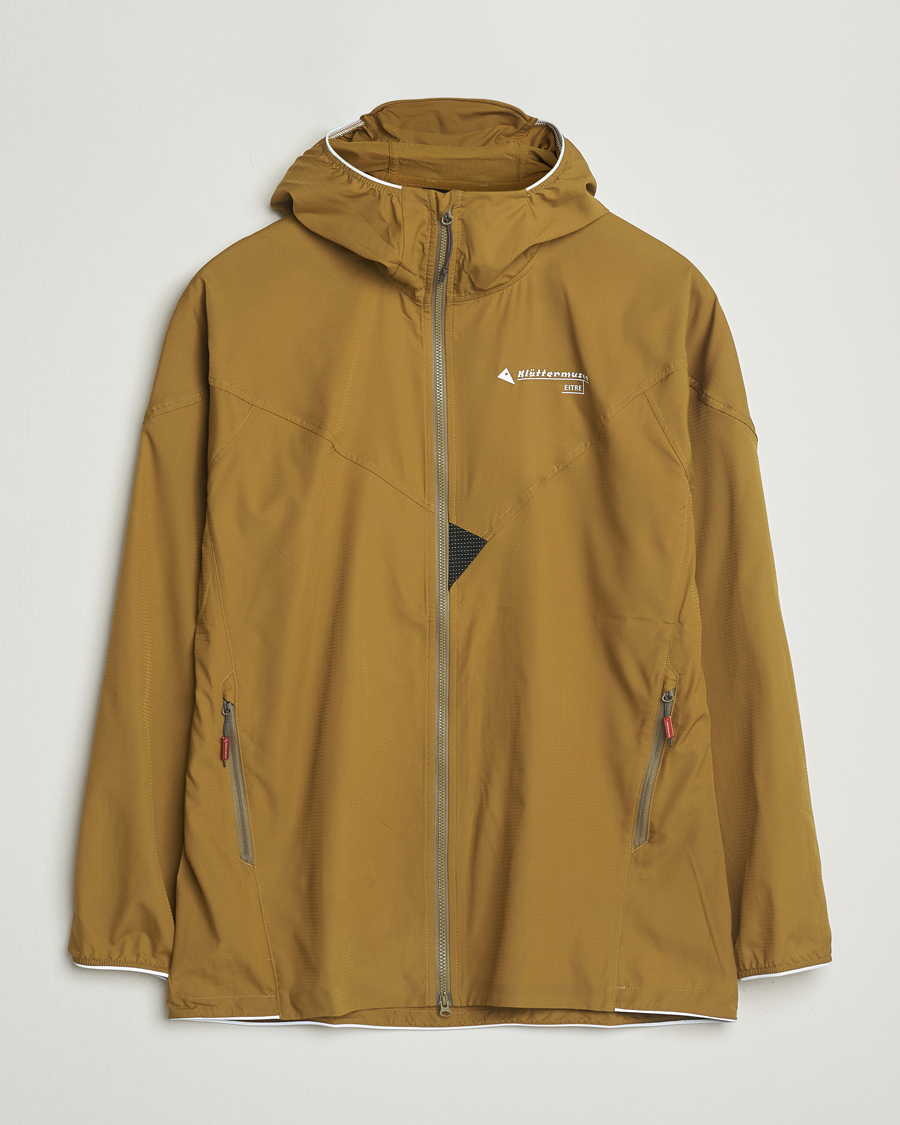 Homme | Manteaux Et Vestes | Klättermusen | Eitre Zip Hood Windbreaker Jacket Juniper Green